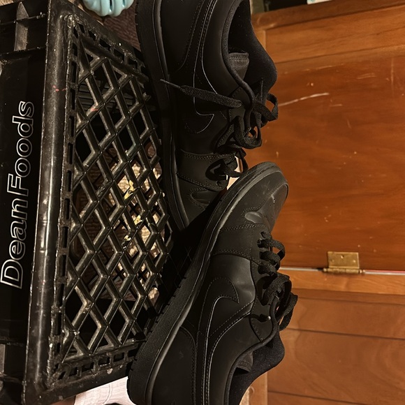 Air Jordan retro 1 low BLACK OUT - Picture 7 of 8